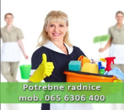 Batajnica - Potrebne radnice za čišćenje